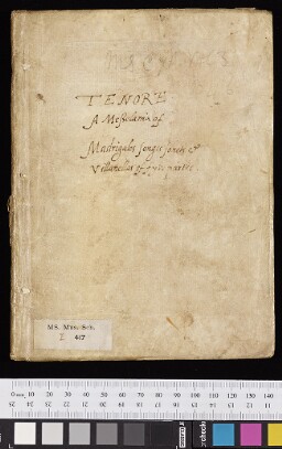 Consort music by Thomas Tomkins, Alfonso Ferrabosco II and others: Tenore